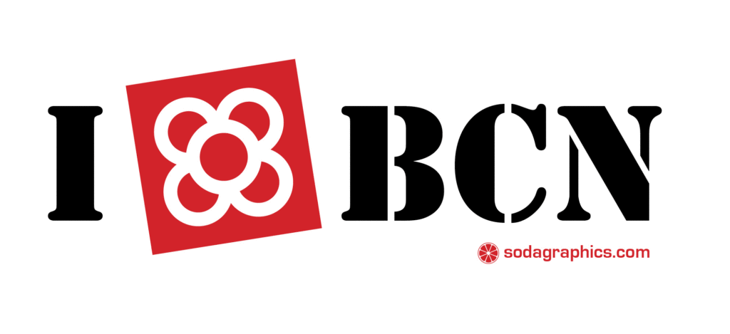 I love BCN City Logo